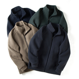 中年男子外套男中老年男装摇粒绒外套简约休闲上衣服百搭H705P40，男装夹克，星座1010A-1