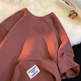 前短后长港风短袖T恤男夏季珠地青少年半袖宽松半袖5分袖305P22，男装T恤，星座1010A-1