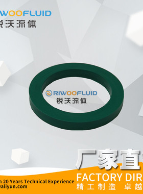 Camlock扳把式快速接头绿色Viton氟橡胶化工耐腐蚀密封圈母头垫圈