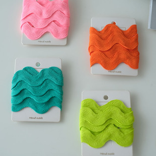 涤纶花边编织辅料 Summer 复古水波纹织带 大码 Cottontime Vol.2