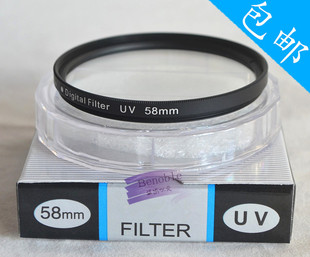 750D 100D单反相机18 700D 200D 55mm镜头UV镜58mm 600D 佳能800D