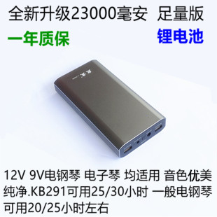 290电子琴户外便携移动电源锂电池12V充电宝瓶308 291雅马哈KB309