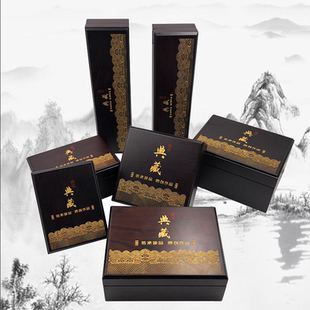 高档翡翠珠宝项链戒指首饰礼盒和田玉手镯吊坠把件木质包装盒