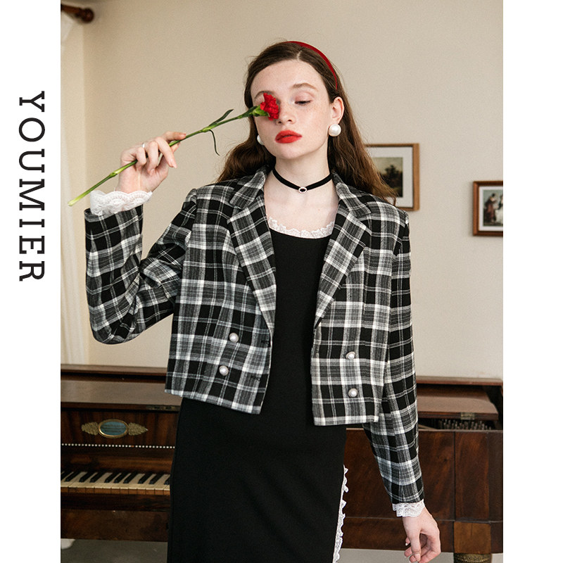 优密儿孕妇装2021秋装短款宽松jk