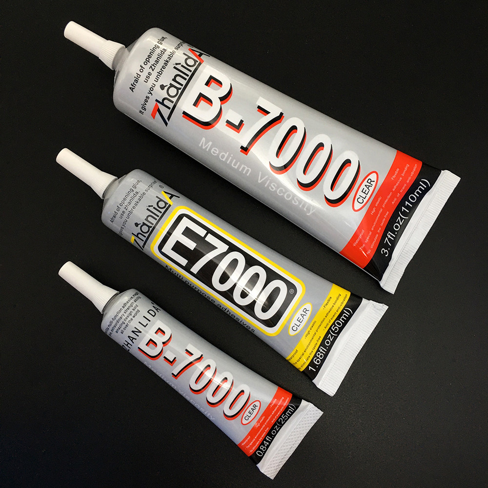 b-7000手机屏幕胶水针头贴钻胶110ml点钻专用环保胶diy水钻饰品胶