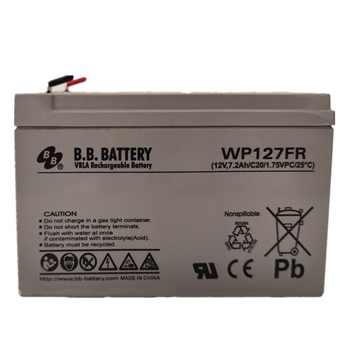 美美电池  WP127FR阻燃材 铅酸蓄电池 风电专用电池 12V7AH