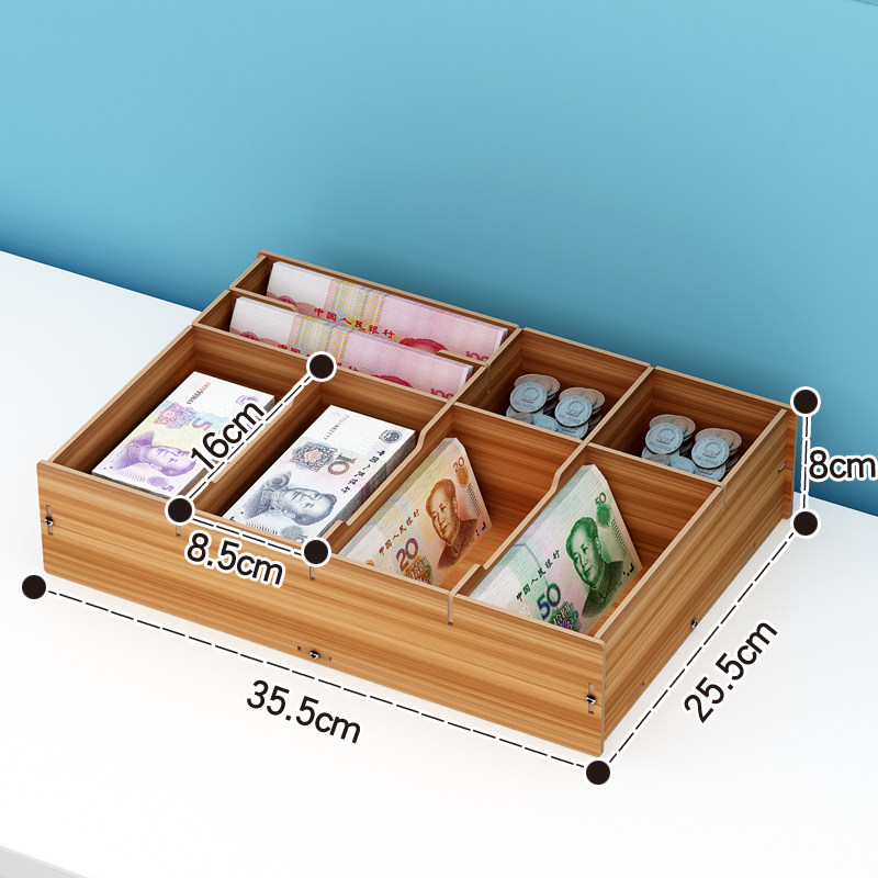 Hộp đựng tiền lẻ hộp đựng tiền đóng hộp đựng tiền giấy hộp đựng tiền lẻ ngăn kéo chia tiền ô hộp đựng tiền lẻ hộp đựng tiền thu ngân