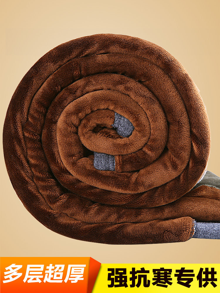 남성 따뜻한 바지 동북 남성 큰 면 바지 노인들이 겨울에 속옷을 입는 두꺼운 벨벳 바지