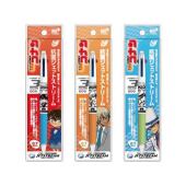 日本UNI三菱JETSTREAM名侦探柯南三色中油笔学生书写圆珠笔多色学