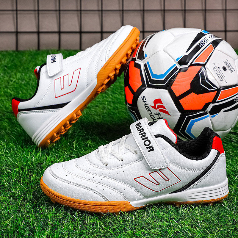 回力足球鞋男童女童魔术贴碎钉防滑训练鞋小学生比赛专用鞋正品鞋