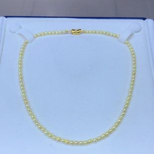 羽皇金海水珍珠项链清爽色系单戴叠戴减龄秀气