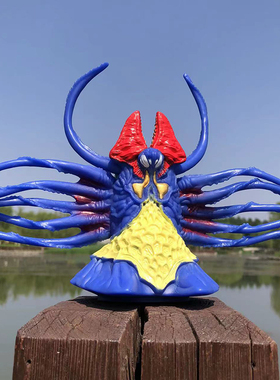 大号合成怪兽DX莫奈拉女王超巨植物兽星人瓦拉隆模型软胶儿童玩具