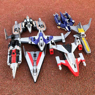 戴拿飞机组合模型可合体飞机舰队胜利神鹰号迪迦飞燕一号二号玩具