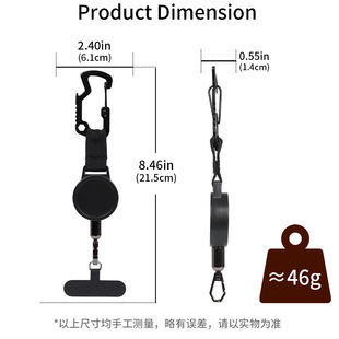 跨境爆款Retractable Anti-Theft Phone Holder 可伸缩防盗手机扣