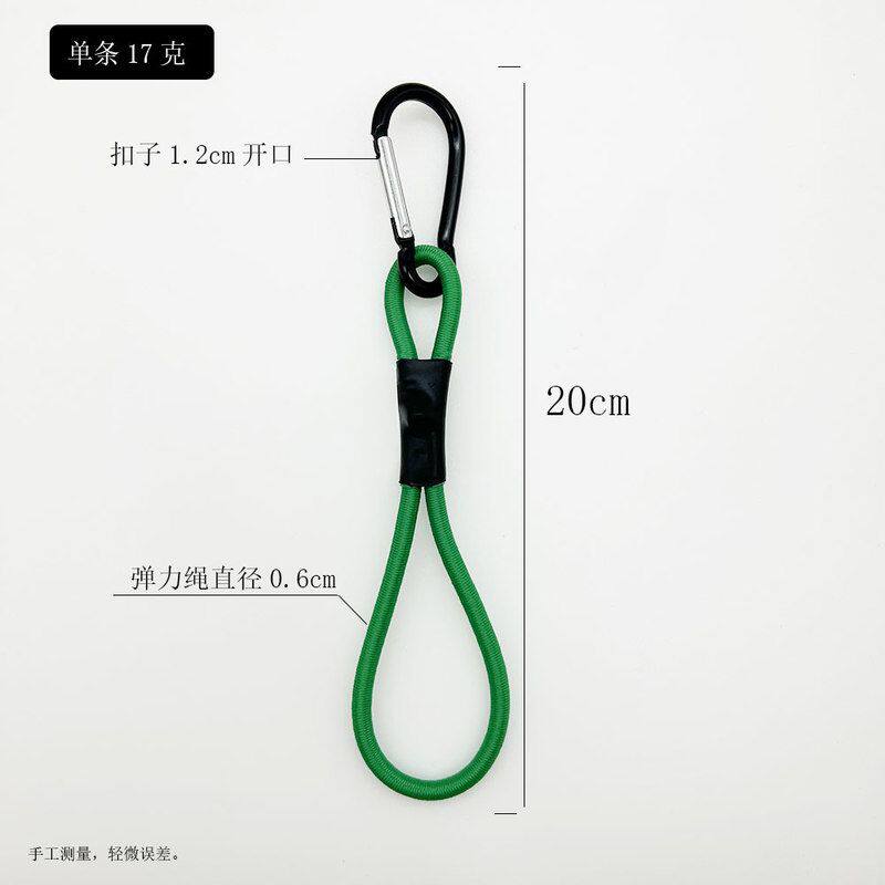 户外野营挂绳弹力绳挂钩帐篷风绳固定天幕夹扣露营帐篷夹捆绑绳带