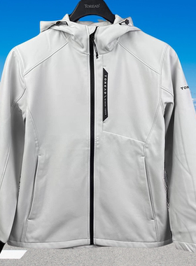 探路者软壳冲锋衣男女秋冬加绒厚外套TAEEBM92735-AG2X /91734