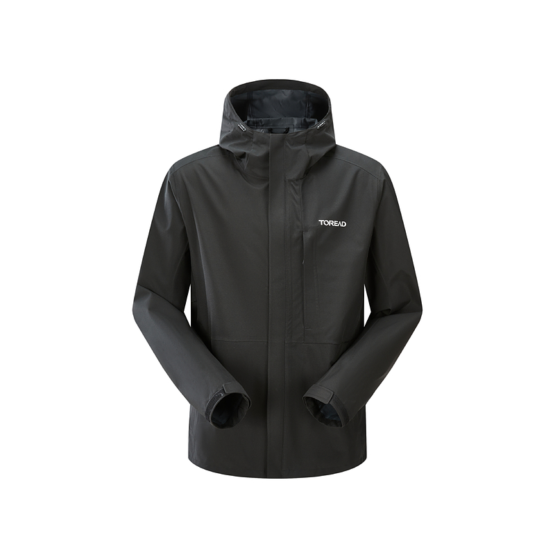 探路者防水防风衣春秋单层冲锋衣