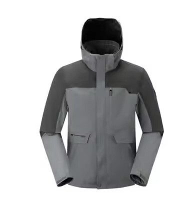 探路者加绒保暖衣男秋冬冲锋衣