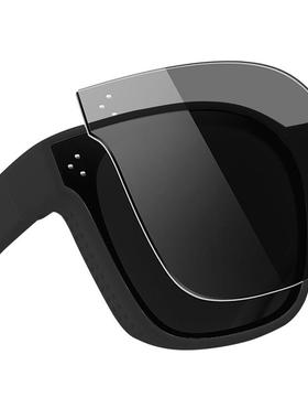 珍视光学轻便近视套镜墨镜开车高清TR偏光防紫外线