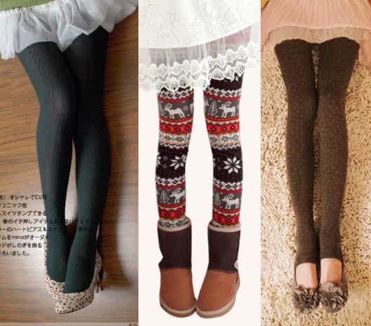 Pantalon collant en cachemire - Ref 764258 Image 1