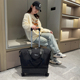 万向轮拉杆旅行包背拉两用行李袋带轮学生收纳待产包大容量旅游包