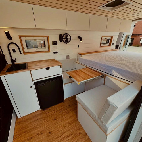 旅游房车移动露营车越野车改装餐边柜豪华多功能改造房车摆摊车