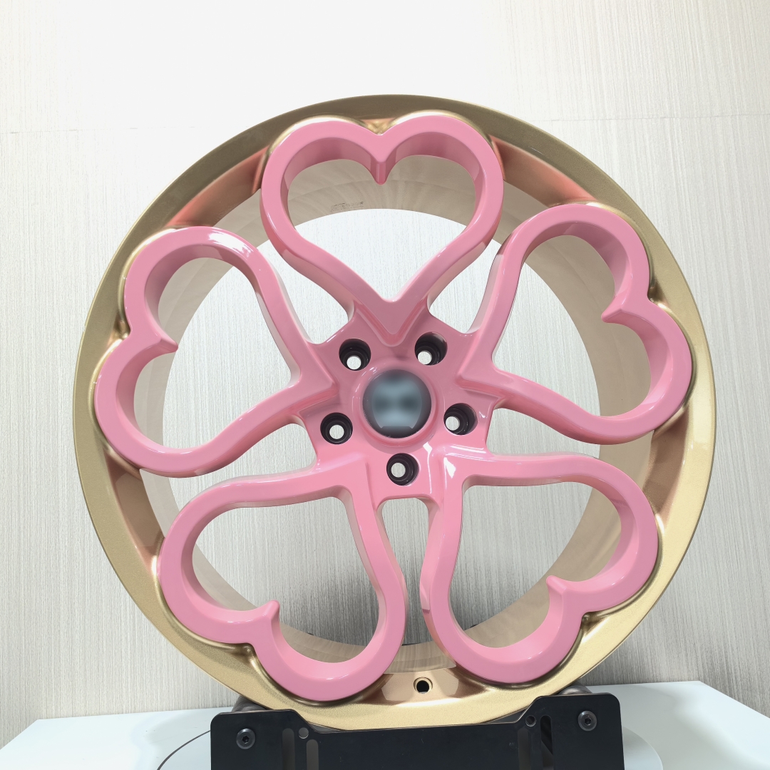 定制万吨锻造轮毂适配奔驰S级E级宝马7系X5奥迪A8宾利改装升级