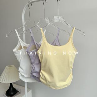 运动内衣女夏季 气质美背防震瑜伽服背心外穿跑步聚拢健身文胸上衣