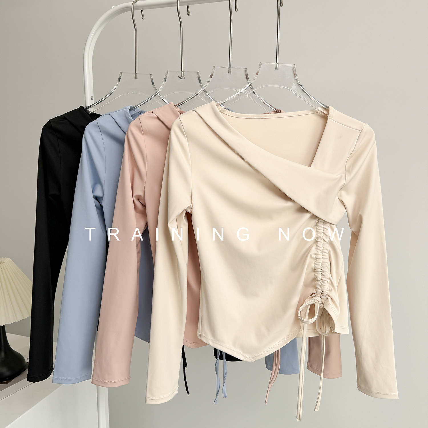 高级感运动长袖女春修身显瘦健身房训练晨跑服专业普拉提瑜伽上衣,运动服/休闲服装,运动T恤,淘宝优惠券,粉丝福利购,淘宝优惠卷