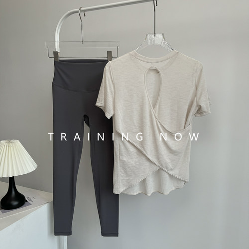 2026新款瑜伽服罩衫女训练跑步