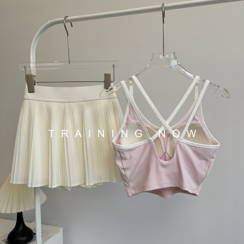 网球运动套装女夏季健身房训练服