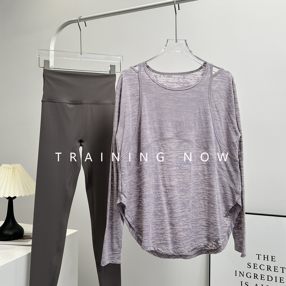 高级感瑜伽套装女宽松显瘦