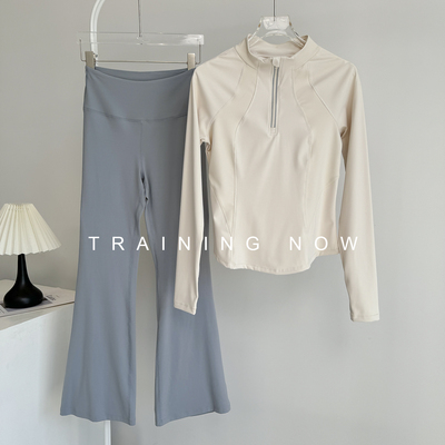 瑜伽服套装女秋季时尚显瘦普拉提