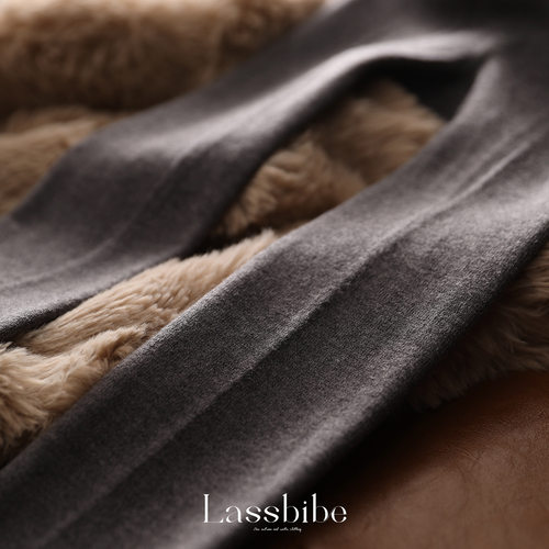 lassbibe新款羊毛蚕丝直角带脚型 亚光远红外升温打底连裤 打底袜