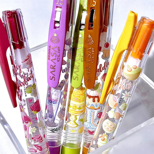 斑马ZEBRA甜蜜巴菲限定款水果冰淇淋中性笔JJ15限量刷题考试黑笔