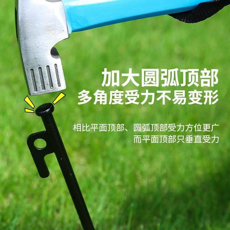 户外加粗高碳钢黑色防锈帐篷钉固定杆天幕钉露营用钉子露营地钉,户外/登山/野营/旅行用品,地钉,淘宝优惠券,粉丝福利购,淘宝优惠卷