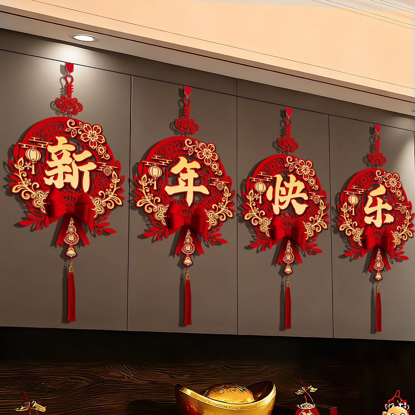 2026马年立体福字挂件春节喜庆挂饰客厅背景墙布置新年过年装饰品,节庆用品/礼品,挂饰/生肖挂饰,淘宝优惠券,粉丝福利购,淘宝优惠卷