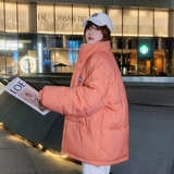 Короткий пуховик с пухом, демисезонная куртка, увеличенная толщина, в корейском стиле, коллекция 2022