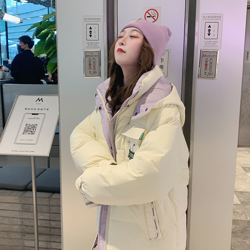 oversize面包服短款棉衣棉服女2025年新款潮秋冬季外套女装厚棉袄