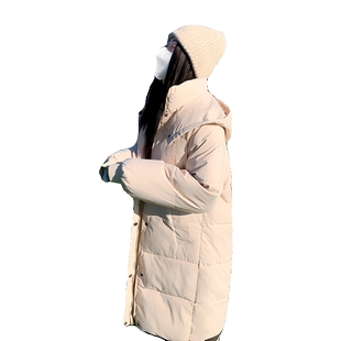 oversize面包服棉衣棉服女冬季外套女装中长款厚棉袄2025年新款潮