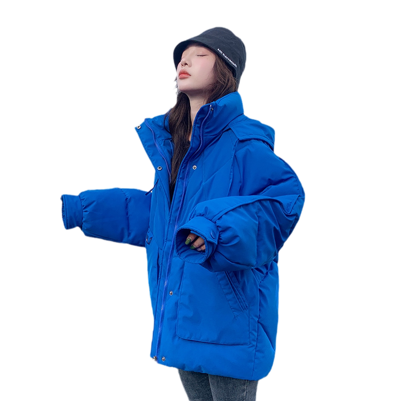 和锋金羽棉服短款外套宽松版型
