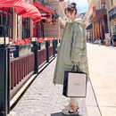 潮 厚棉袄2025年新款 oversize面包服羽绒棉衣棉服女冬季 外套中长款