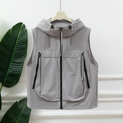 无袖上衣短款马甲女款2025新款春夏季薄款背心坎肩外套女时髦洋气