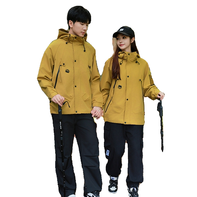 男女同款三防面料冲锋衣