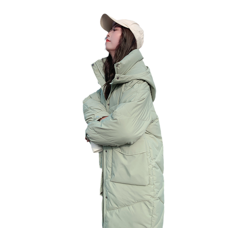 oversize面包服羽绒棉衣棉服女冬季外套中长款厚棉袄2025年新款潮