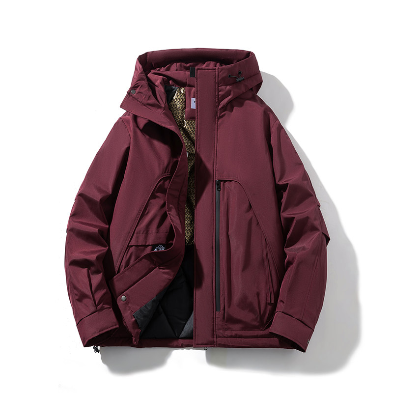 oversize面包服短款羽绒棉衣