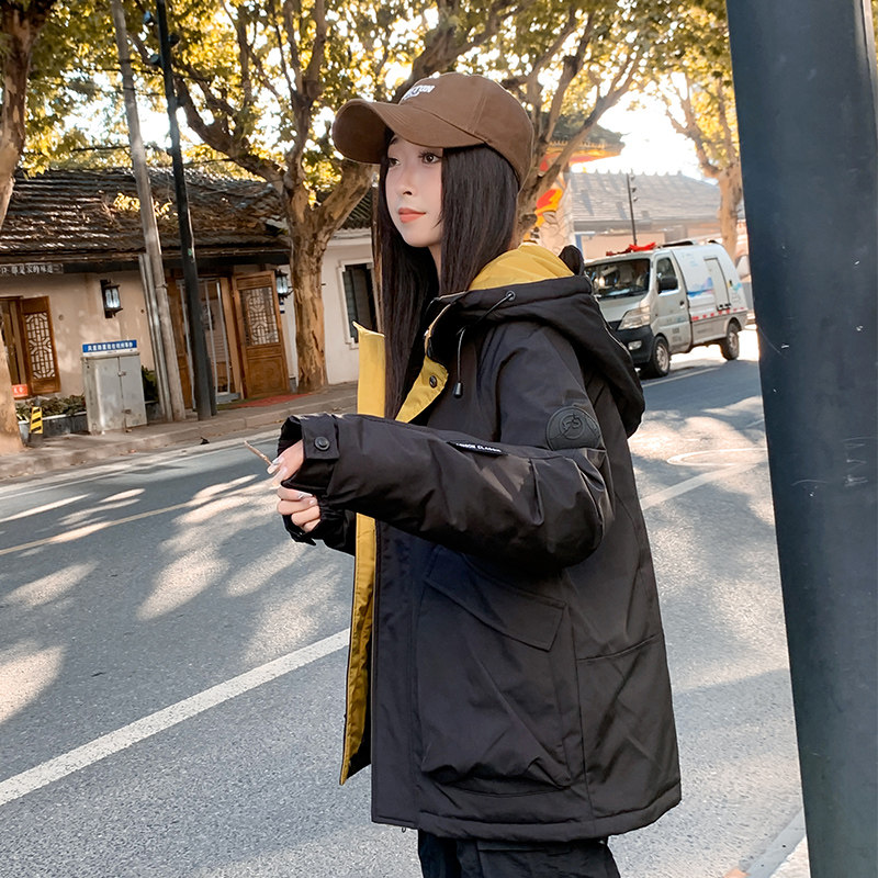 棉服冲锋衣女款2026年新款情侣装