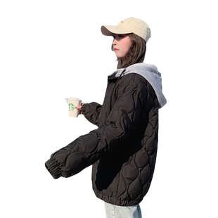 短款羽绒棉衣棉服女早春秋季外套夹棉薄款韩系棉袄2025年新款棉袄