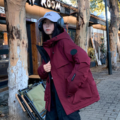 oversize面包服短款 厚棉袄 外套女装 棉衣棉服女2025年新款 潮秋冬季