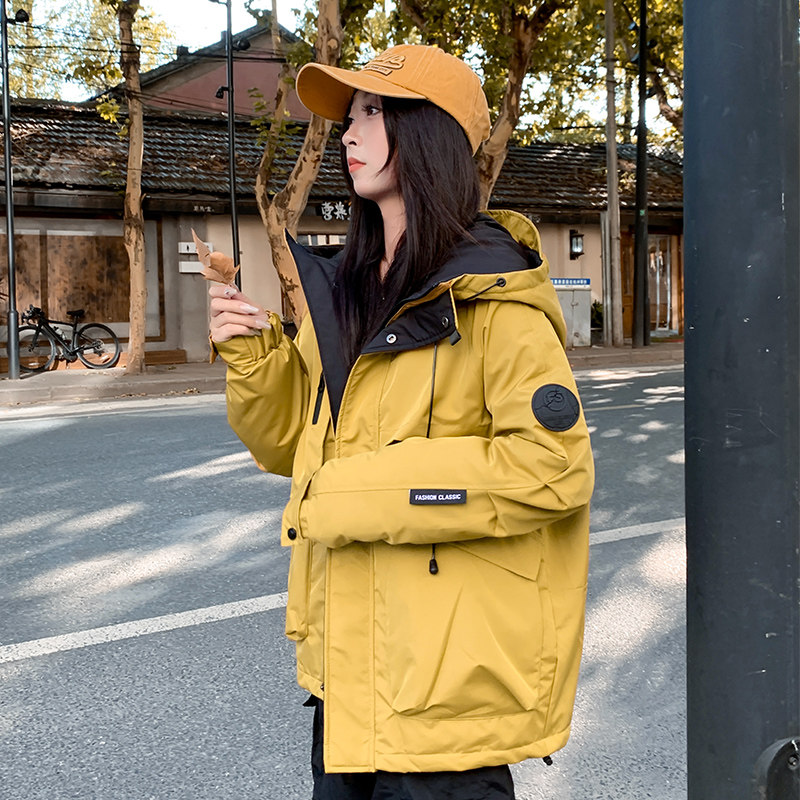 oversize面包服短款羽绒棉衣棉服女2025年新款潮秋冬季外套厚棉袄,女装/女士精品,棉衣/棉服,淘宝优惠券,粉丝福利购,淘宝优惠卷